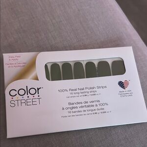 Color Street Green Nail Strips Viper-active